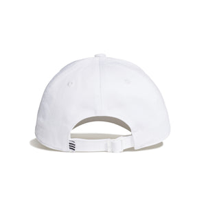 ADI BASEBALL CAP COT WHITE/BLACK