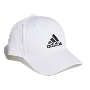 ADI BASEBALL CAP COT WHITE/BLACK