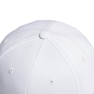 ADI BASEBALL CAP COT WHITE/BLACK