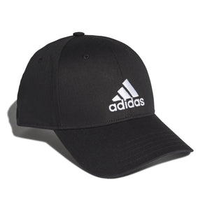 ADI BASEBALL CAP COT BLACK/WHITE