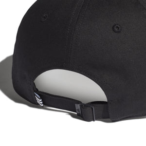 ADI BASEBALL CAP COT BLACK/WHITE