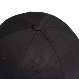 ADI BASEBALL CAP COT BLACK/WHITE