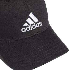 ADI BASEBALL CAP COT BLACK/WHITE