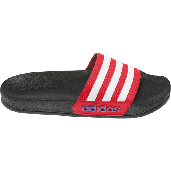 ADILETTE JR SHOWER CORE BLACK/WHITE