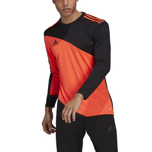 ADI SQUAD GK 21 JERSEY BLACK/SOLAR RED