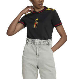 ADI BELGIE 22 HOME JERSEY WOMEN BLACK
