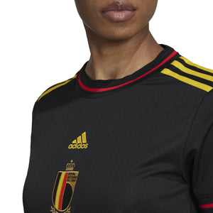 ADI BELGIE 22 HOME JERSEY WOMEN BLACK