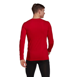 ADI TECHFIT LONG SLEEVE TOP RED