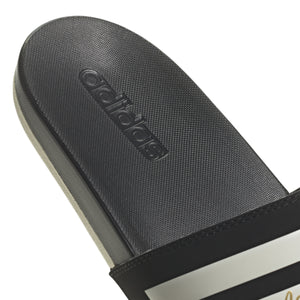 ADI ADILETTE COMFORT CORE BLACK/WONDER WHITE/GOLD METALLIC