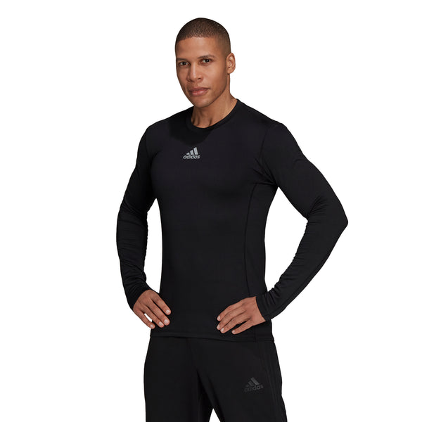 ADI TECHFIT LONG SLEEVE TOP CLIMAWARM BLACK