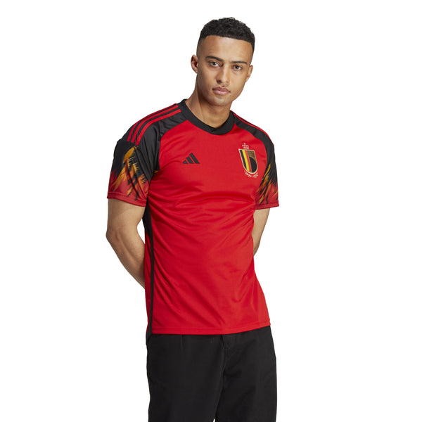 ADI BELGIE WC22 HOME JERSEY RED/BLACK