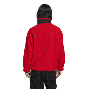 ADI BELGIE WC22 FLEECE JACKET RED/BLACK