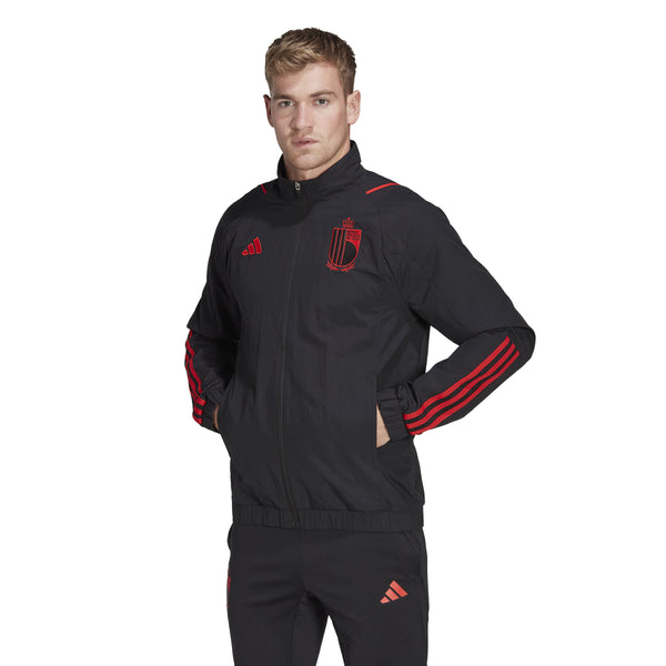 ADI BELGIE WC22 PRESENTATION JACKET BLACK