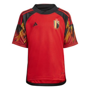 ADI JR BELGIE WC22 HOME MINI KIT RED/BLACK