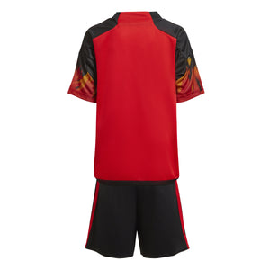 ADI JR BELGIE WC22 HOME MINI KIT RED/BLACK