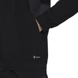 ADI MAN U 22-23 EU PRE SUIT BLACK