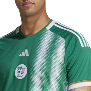 ADI ALGERIJE WC22 AWAY JERSEY GREEN/WHITE