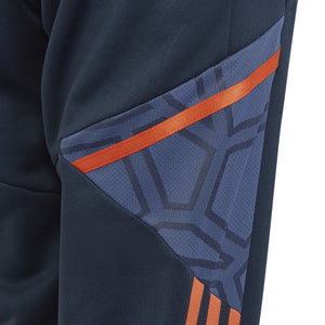 ADI JR MAN U 22-23 TR PANT NAVY/ORANGE