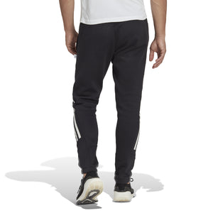 ADI FUTURE ICON THREE STRIPES FLEECE PANT BLACK