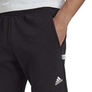 ADI FUTURE ICON THREE STRIPES FLEECE PANT BLACK