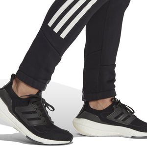 ADI FUTURE ICON THREE STRIPES FLEECE PANT BLACK