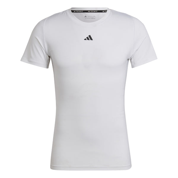 ADI TECHFIT SHORT SLEEVE TOP WHITE