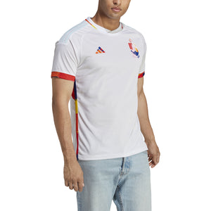 ADI BELGIE WC22 AWAY JERSEY WHITE