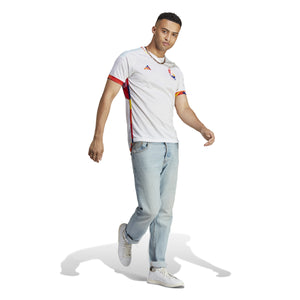 ADI BELGIE WC22 AWAY JERSEY WHITE