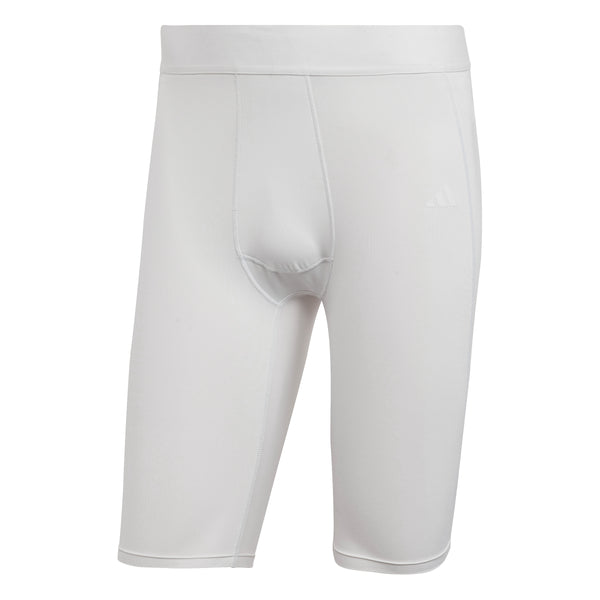 ADI TECHFIT SHORT TIGHT WHITE