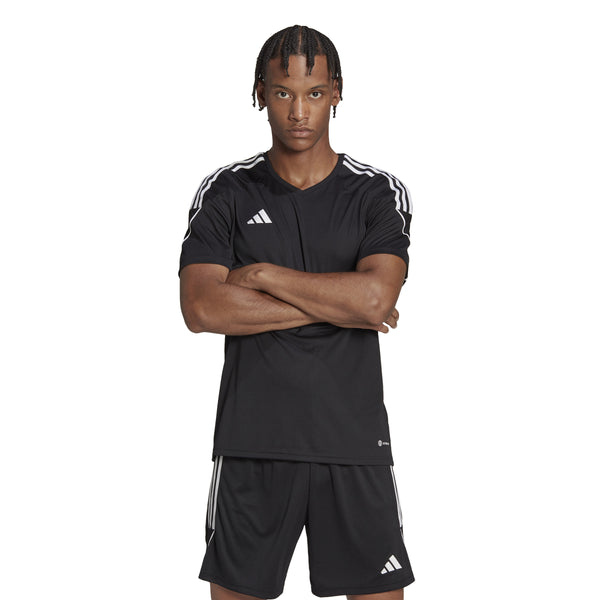 ADI TIRO 23 LEAGUE JERSEY BLACK/WHITE