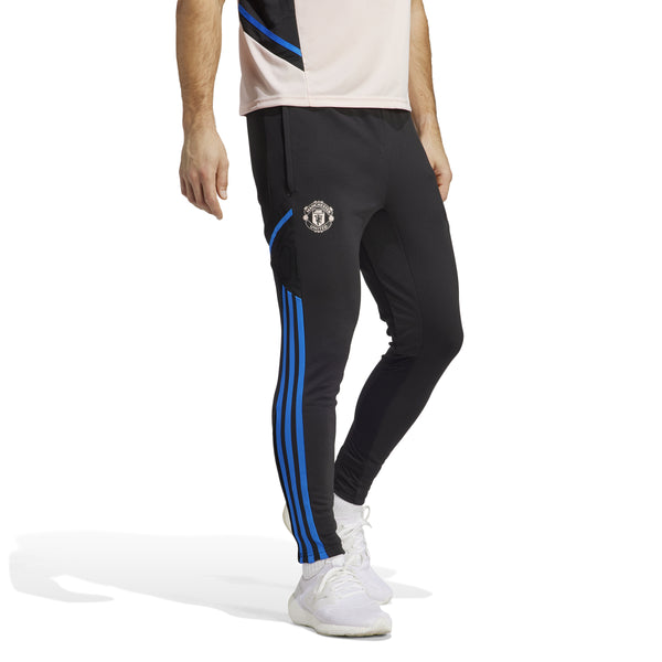 ADI MAN U 22-23 TR PANT BLACK/BLUE