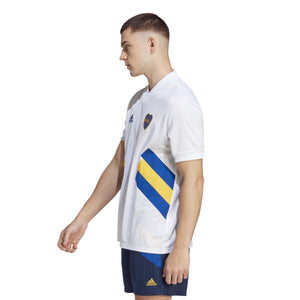 ADI BOCA JUNIORS 22-23 ICON JERSEY WHITE