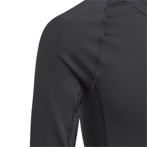 ADI JR TECHFIT LONG SLEEVE TOP BLACK