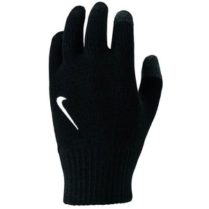 NIKE JR KNITTED TECH GLOVES BLACK/GREY