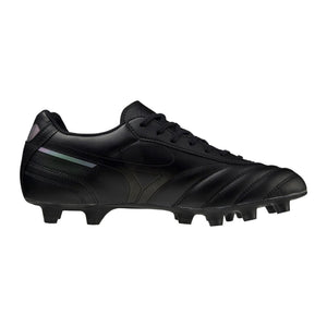 MIZUNO MORELIA II CLUB FG BLACK/BLACK/SILVER