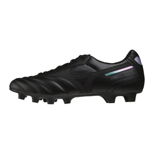 MIZUNO MORELIA II CLUB FG BLACK/BLACK/SILVER