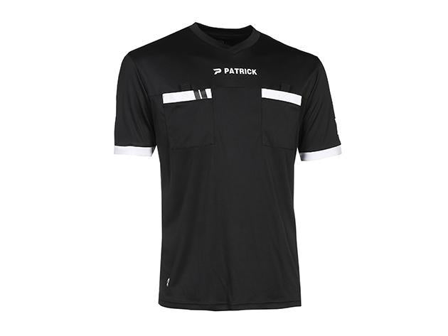 PATRICK REF101 REFEREE SHIRT SS BLACK