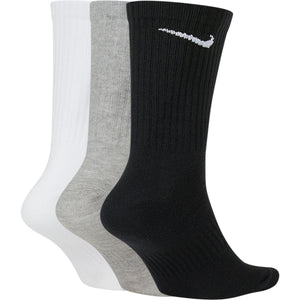 NIKE EVERYDAY CUSHIONED SOCK 3PAIR GREY/BLACK/WHITE