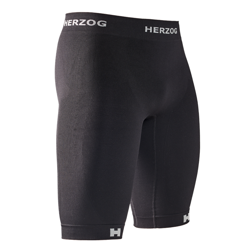 HERZOG PRO COMPRESSION SHORT BLACK