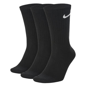 NIKE EVERYDAY CUSHIONED SOCK 3PAIR BLACK