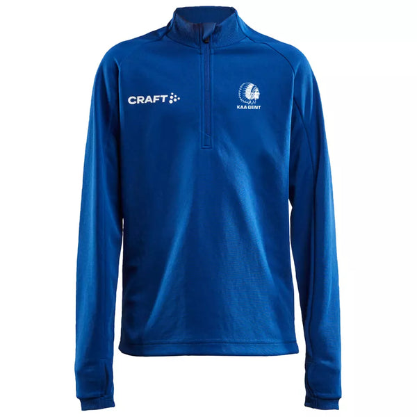 CRAFT JR GENT 21-22 EVOLVE HALFZIP CLUB COBOLT