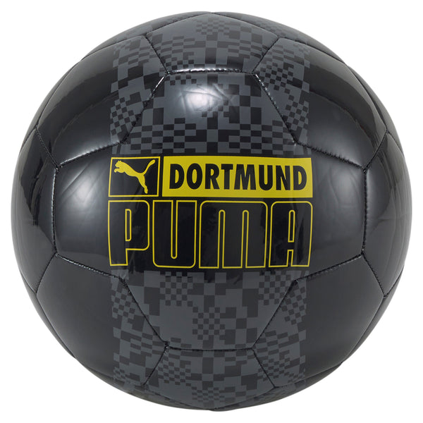 PUMA DORTMUND 22-23 CORE BALL BLACK/CYBER YELLOW