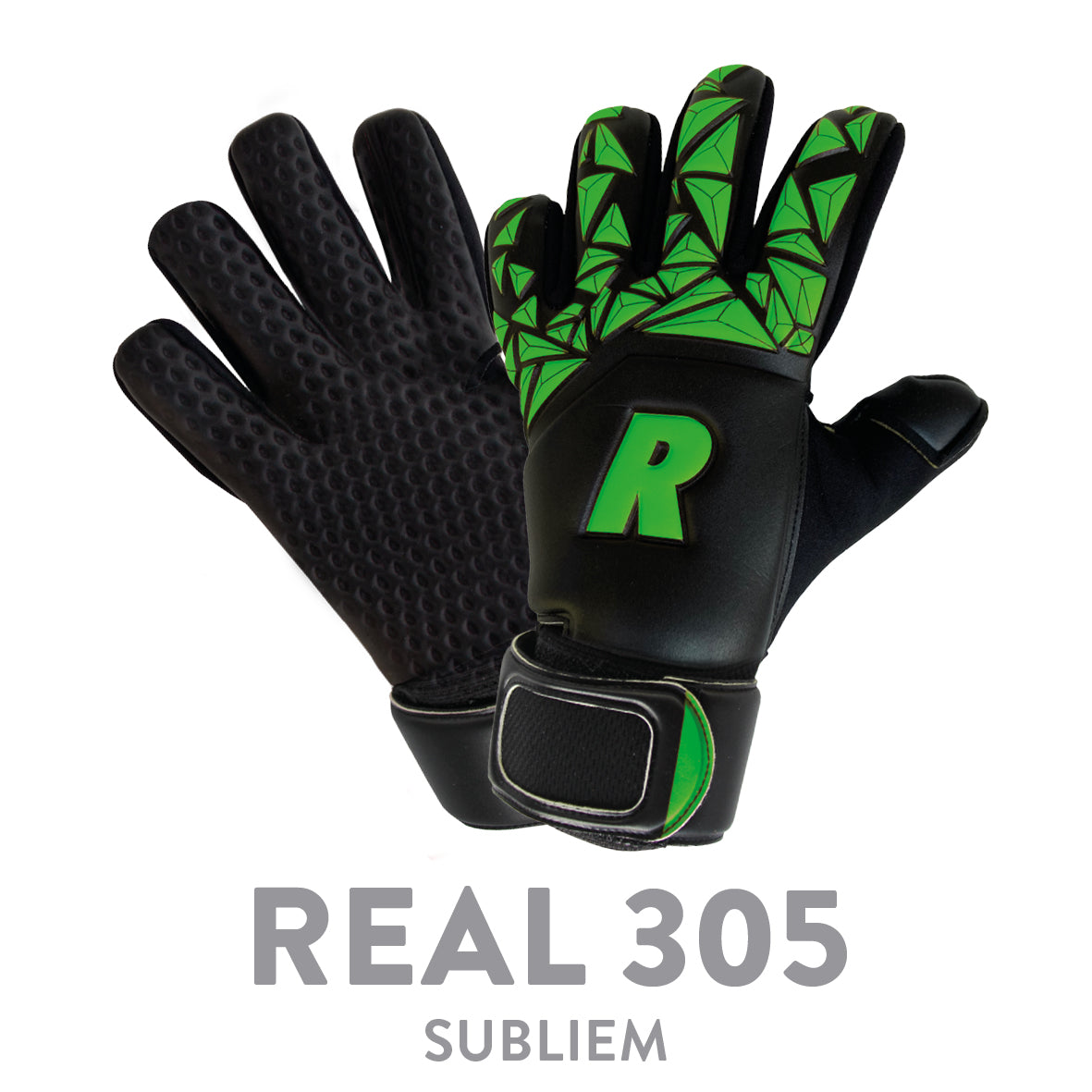 REAL JR 305 SUBLIEM BLACK/GREEN
