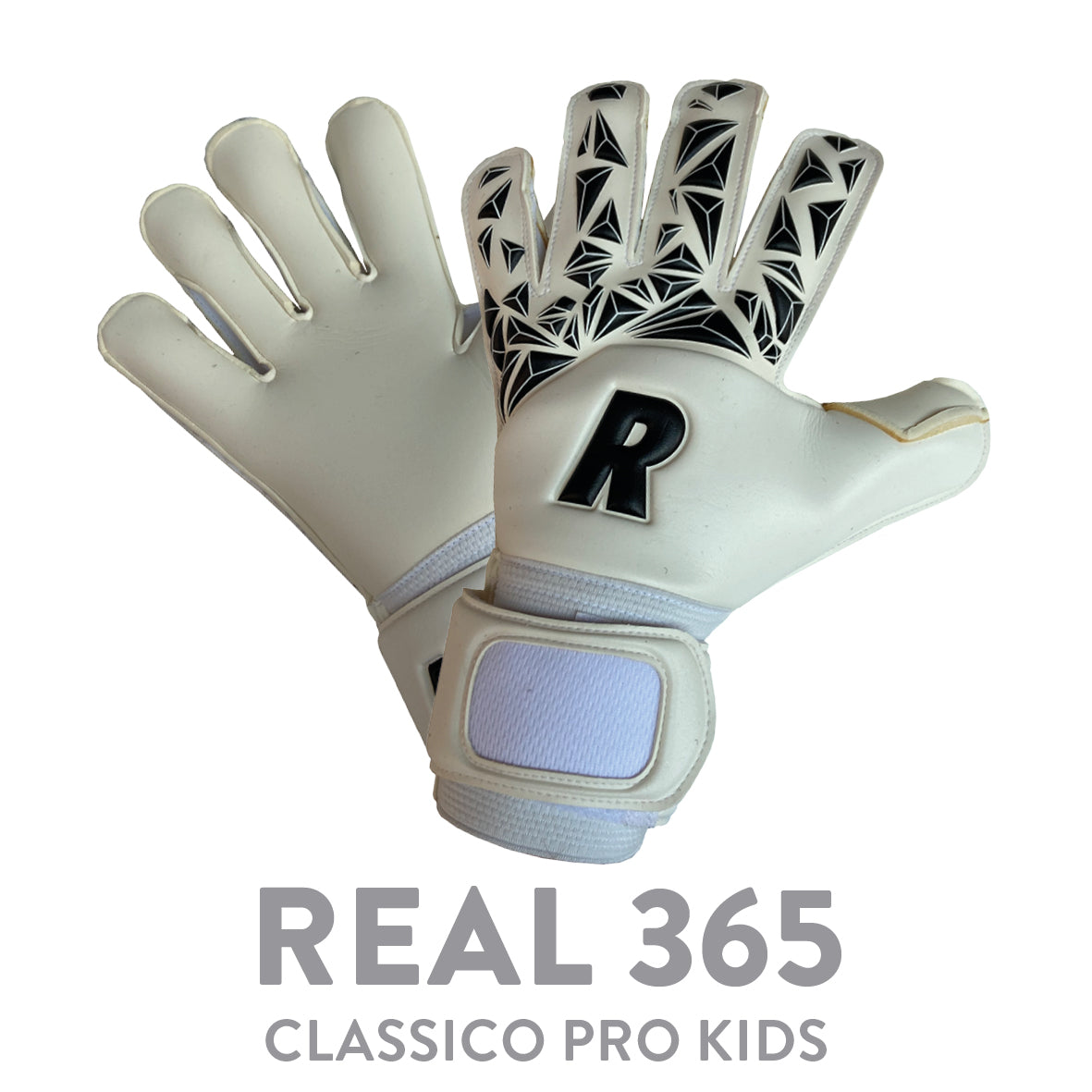 REAL JR 365 CLASSICO PRO WHITE/BLACK