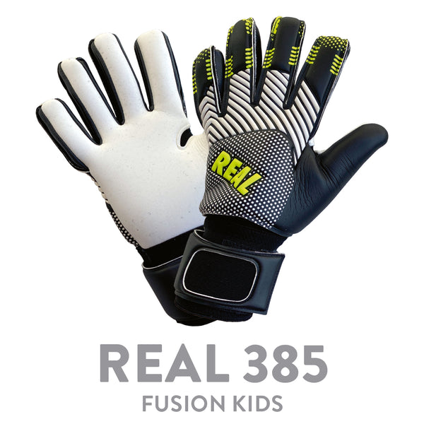 REAL JR 385 POSITIVE FUSION BLACK/VOLT/WHITE