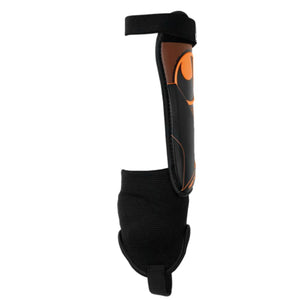 UHL TIBIA PLATE PRO BLACK/FLUO ORANGE